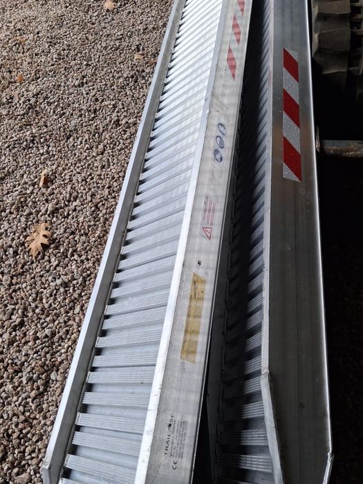 Rampas para carregar máquinas