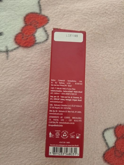 Ampola Capilar Reconstrução 30ml Boticário