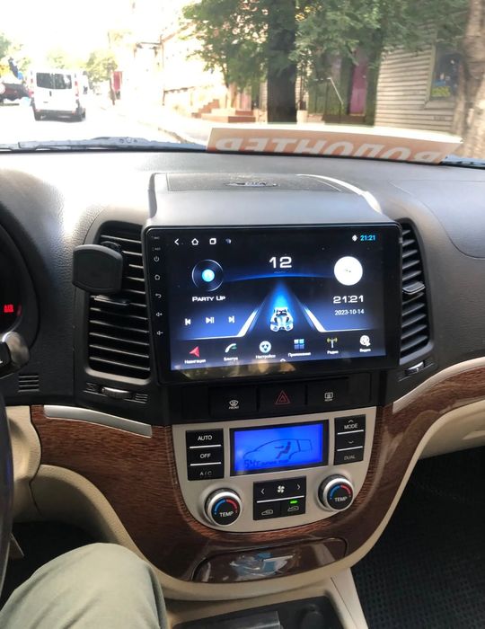 Rádio Android 14 Hyundai Santa Fe 2 (Novo)