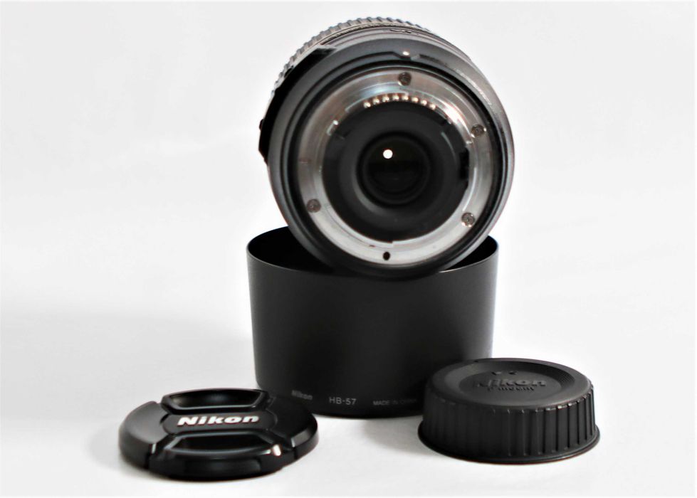 Lente Nikon AF-S 55-300mm DX ED G VR a funcionar na perfeição