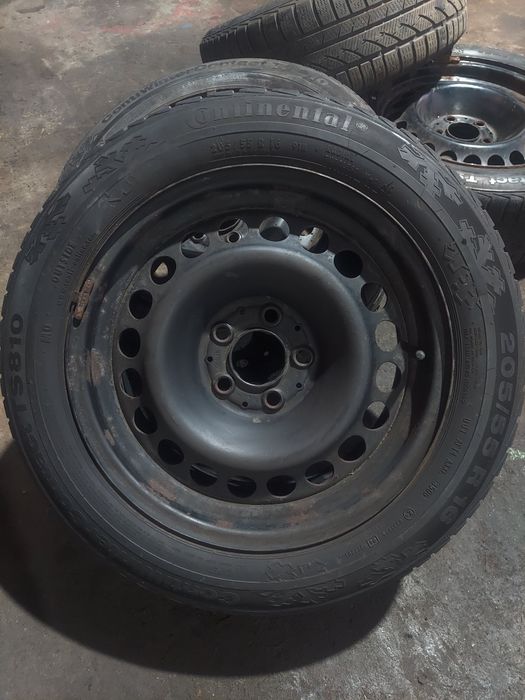 Продам резину с дисками с мерседеса  5×112