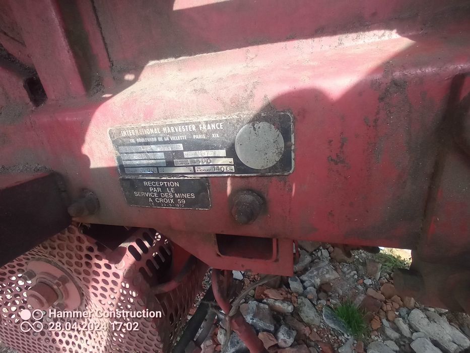 Kombajn International  321 części