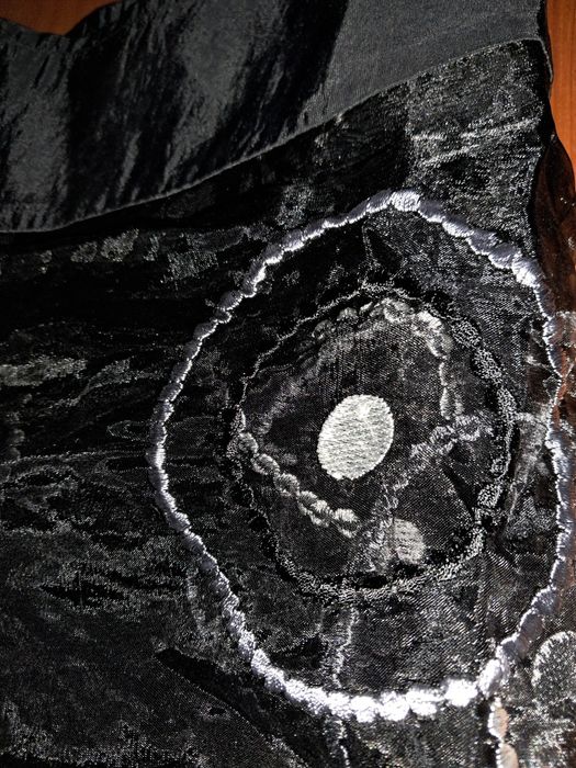 Toalha com padrão e transparência