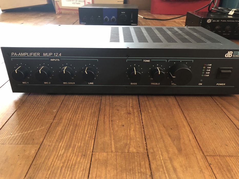 Amplificador PA-Amplifier MUP 12.4