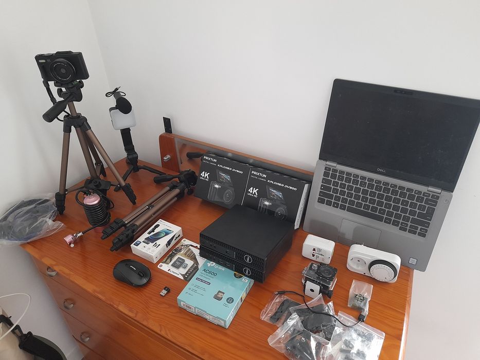 Lote Informática e Multimédia (Dell OptiPlex i5, Chromebook Latitude, Prixton 4K) - URGENTE