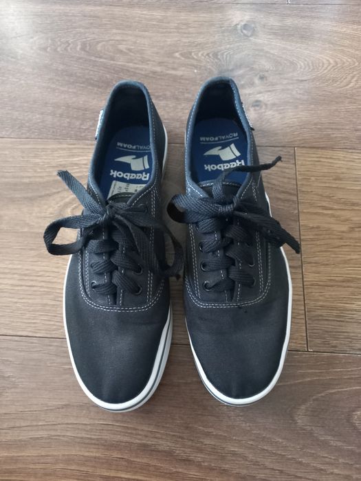 Buty trampki czarne reebok