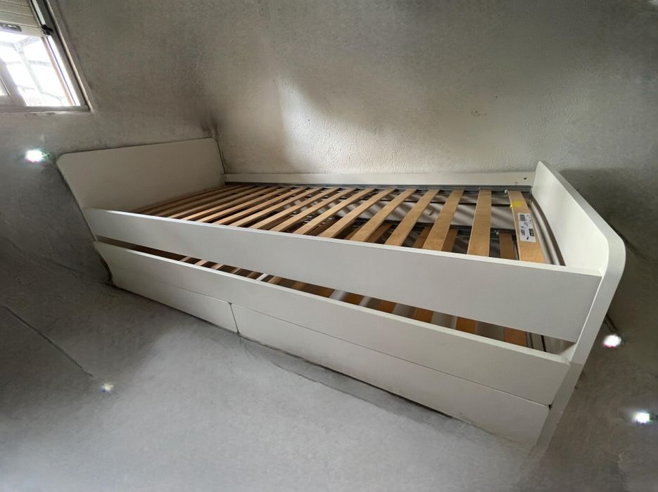 Cama de solteiro slakt ikea