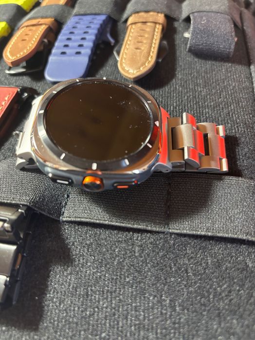 Smartwatch Samsung Galaxy Watch Ultra | 47 mm | Prateado, Cinzento, Titânio + 12 braceletes