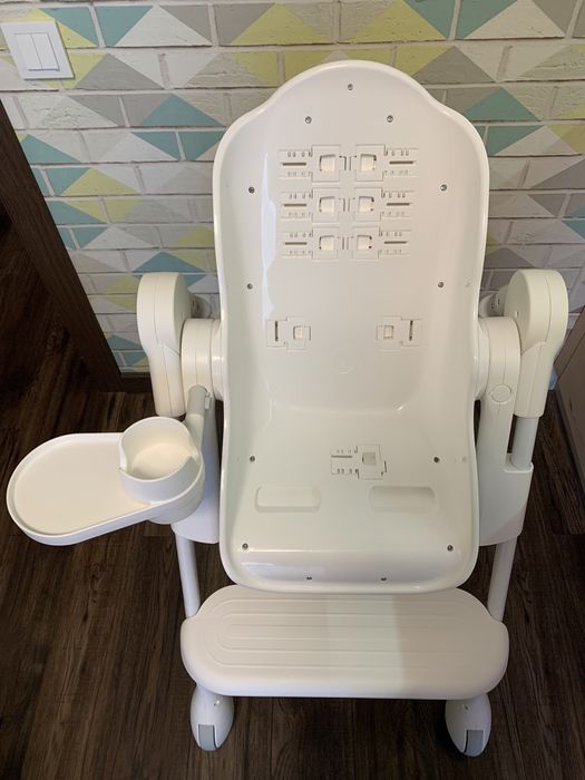 Стільчик для годування oribel coccon графіт сірий