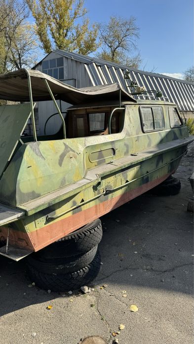 Катер УЗВ-622-К. Сделано Мотор-Січ.