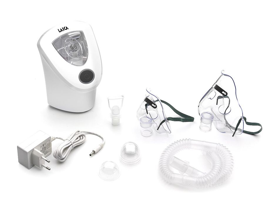 inhalator ultradźwiękowy laica md6026p kompletny