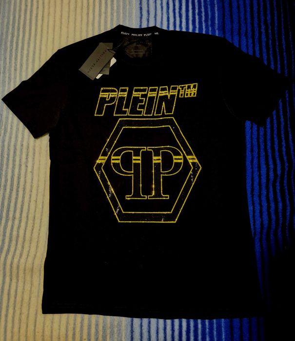 Nowa czarna koszulka tshirt meska super jakosc PP PHILIPP PLEIN XL