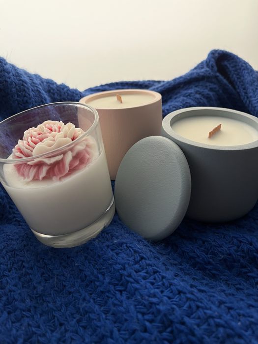 Ароматичні свічки ручної роботи