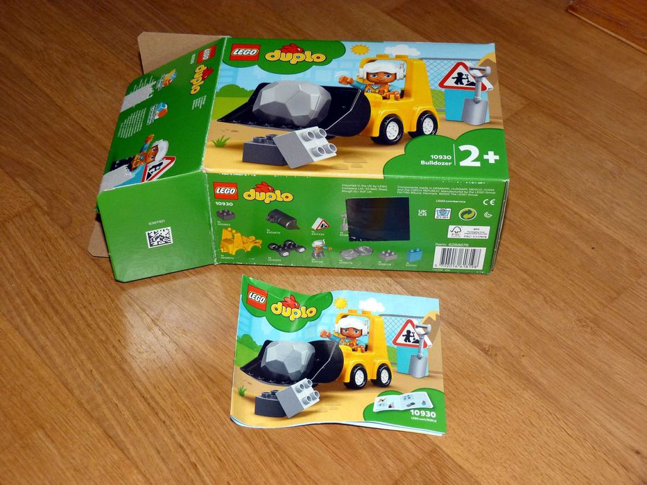 LEGO DUPLO, klocki Buldożer-spycharka