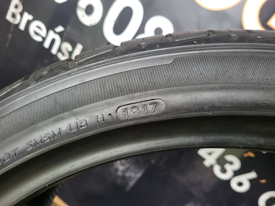 Opony letnie 285/35/22 Hankook 17rok 5mm