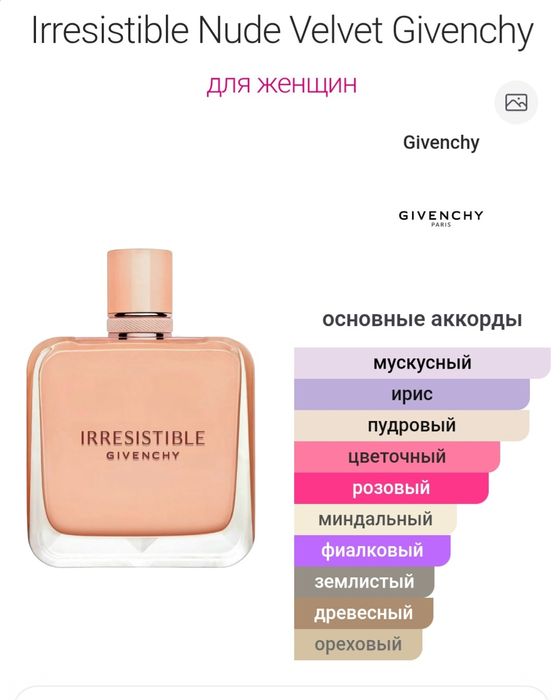 Givenchy Irresistible Nude velvet, парф.вода. Розпив
