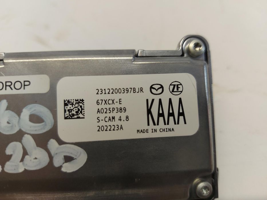 Mazda cx60 2023r kamera szyby przód przedniej czołowej 67xcx-e
