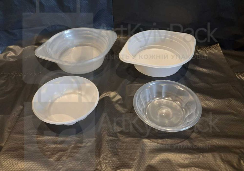 Одноразовая Посуда Тарелка Миска Супница Стаканы Вилки Ложки