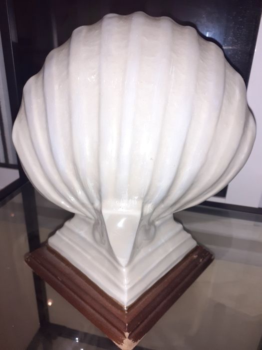 Decoração estátueta antiga sereia muito bonita