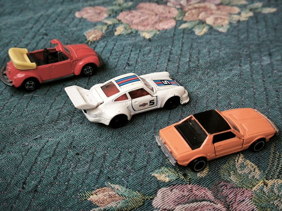 Tomica made in Japan Volkswagen, Fiat e Porsche