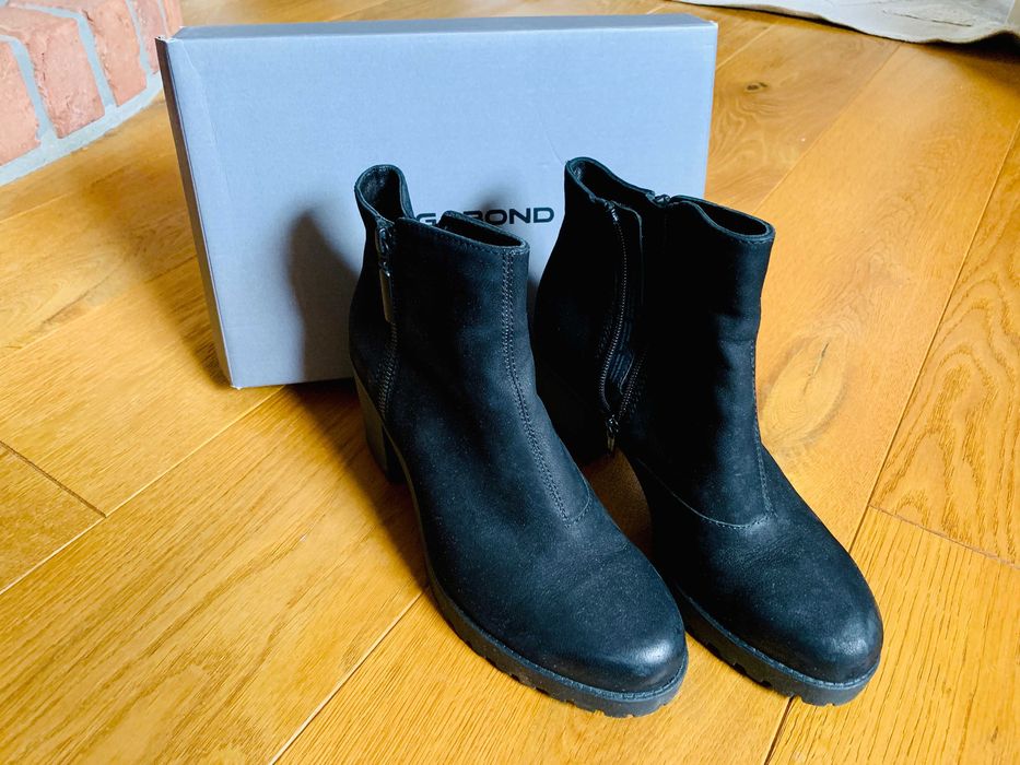 .:: Okazja! Vagabond Shoemakers Botki damskie Grace Black 39 ::.