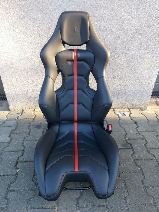fotel ferrari 488 458 carbon prawy