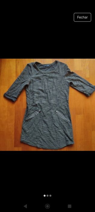Vestido manga 3/4