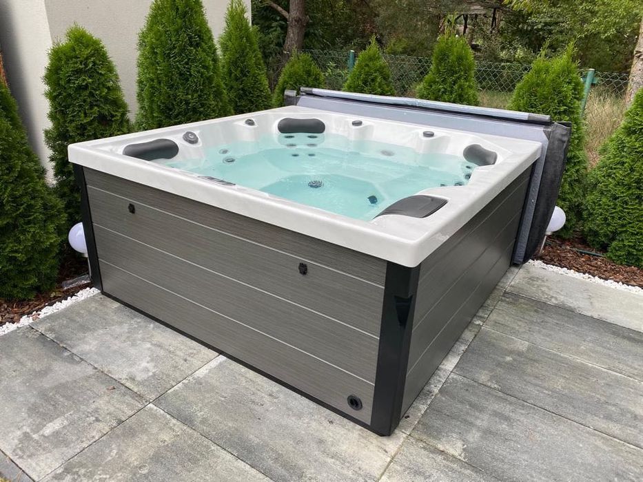 Dżakuzi energooszczędne Spa ogrodowe Eago AWT IN401 Model ECO 6osobowe