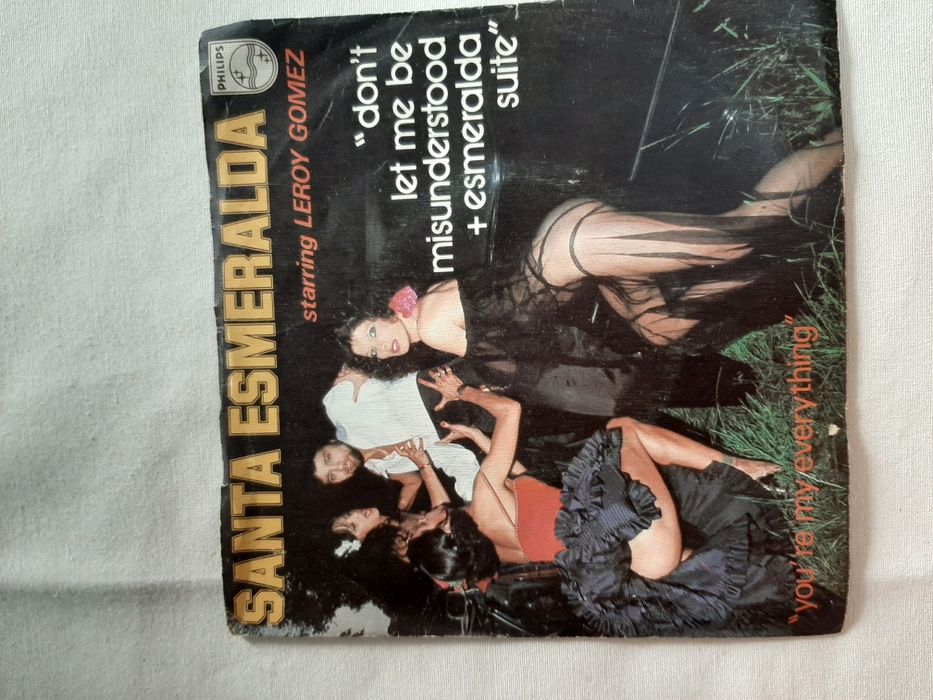 Disco Vinil 45 rotações- Santa Esmeralda starring Leroy Gomez