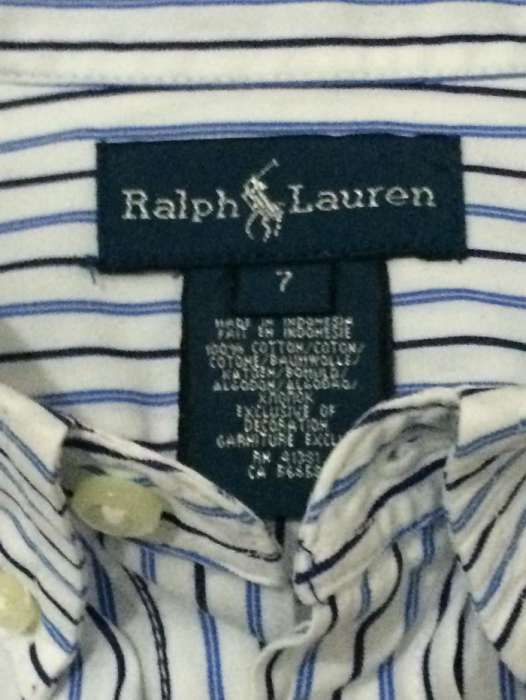 Ralph Lauren- camisa rapaz