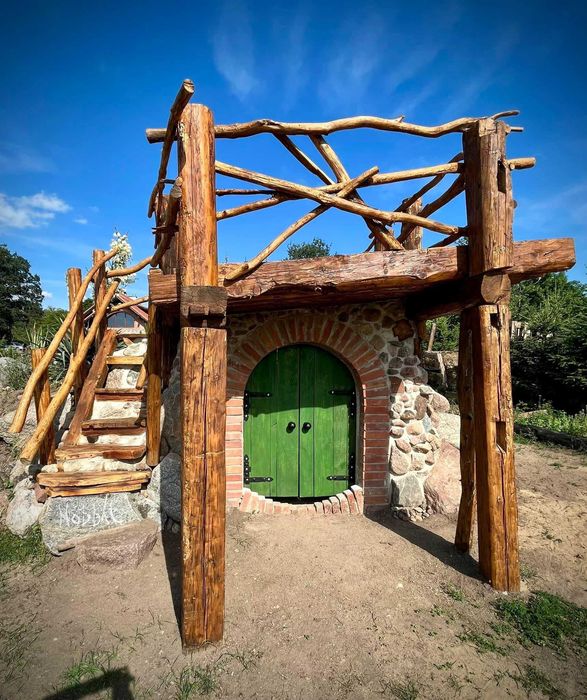 Magiczny Dom Mazury Działka Atrakcje Jezioro Rzeka Lasy Basen Urlop