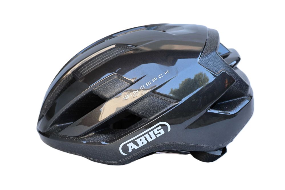 Kask rowerowy ABUS Wingback, Titan,  L 57-61 cm