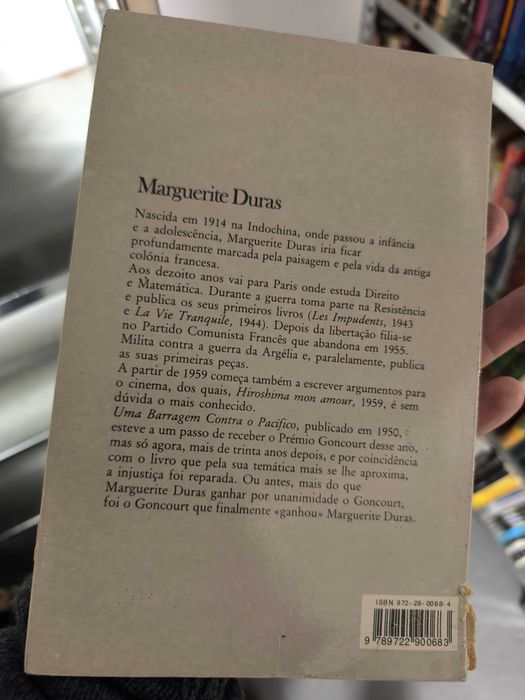 O Amante - Marguerite Duras (Prémio Goncourt 1984)