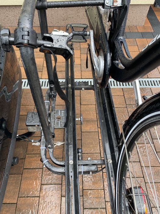 Uchwyt rowerowy - hak (dwa rowery)