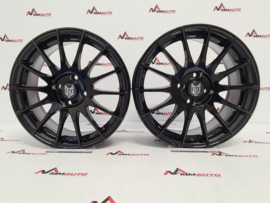 Jantes FOX FX004 Preto Brilho 15 (4x108)
