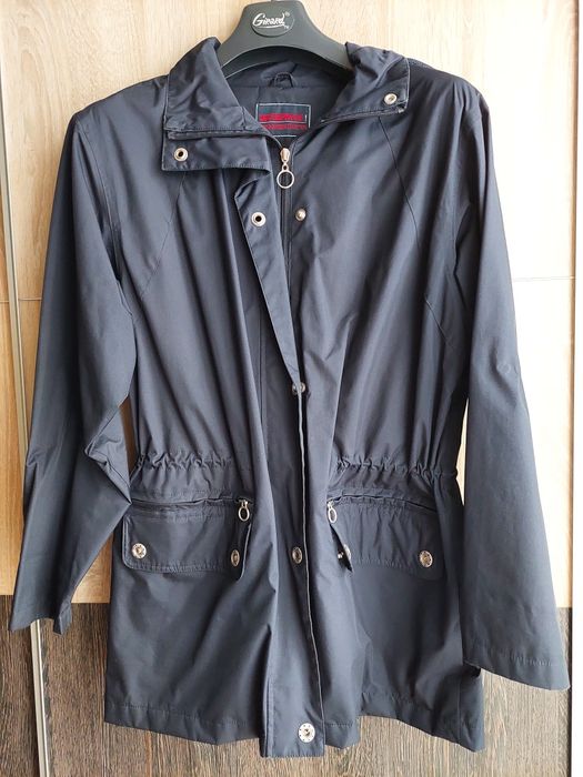 Kurtka przeciwdeszczowa S/M granatowa