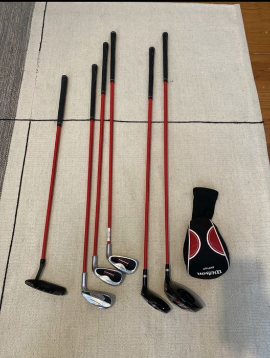 Wilson ProStaff Junior Golf Set – 6 Clubs + Driver Cover