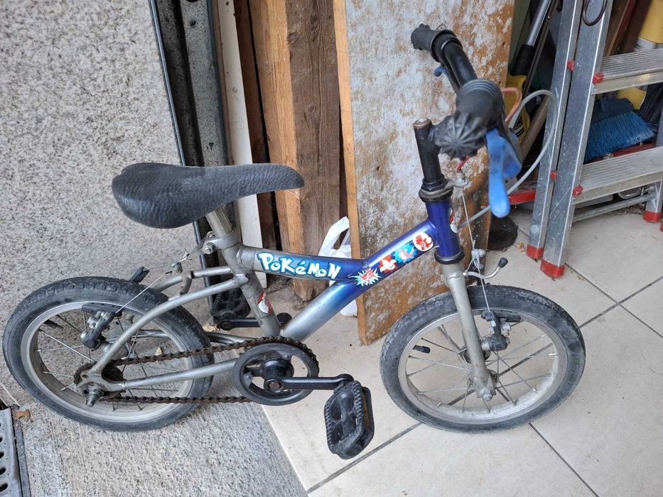 Bicicleta de criança pokémon roda 12