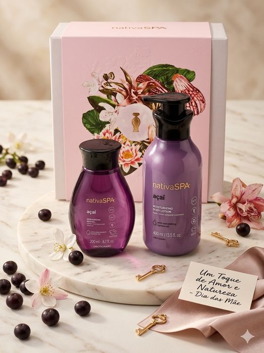 Kit hidratante Açai da Nativaspa
