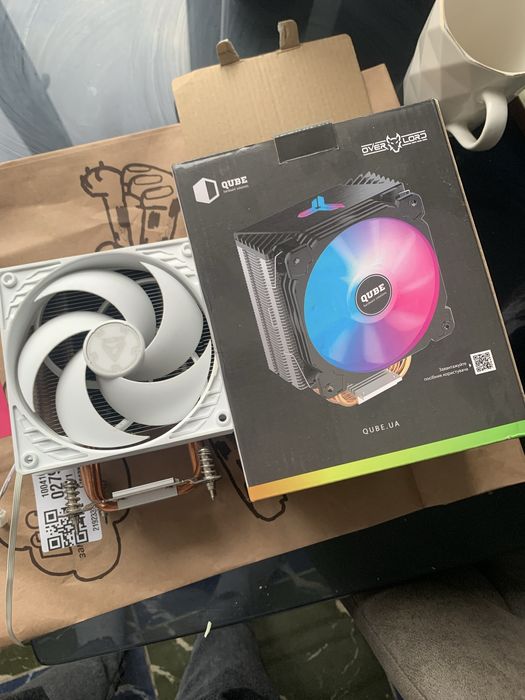 Куллер башня на процесор qube