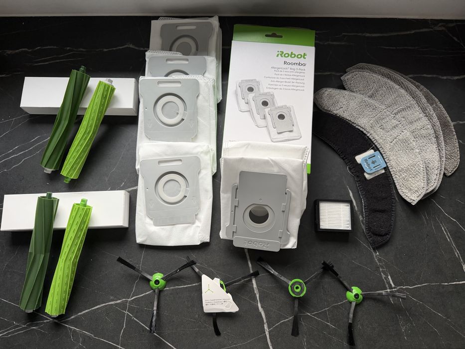 Zestaw Filtr , Szczotka,Mop i Worek do iRobot Roomba J7+ i J9+