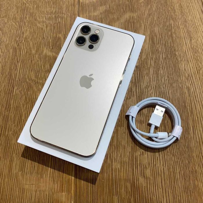  iPhone 12 Pro 128GB Gold Bat. 100% Gwarancja ROK Idealny RATY 0%