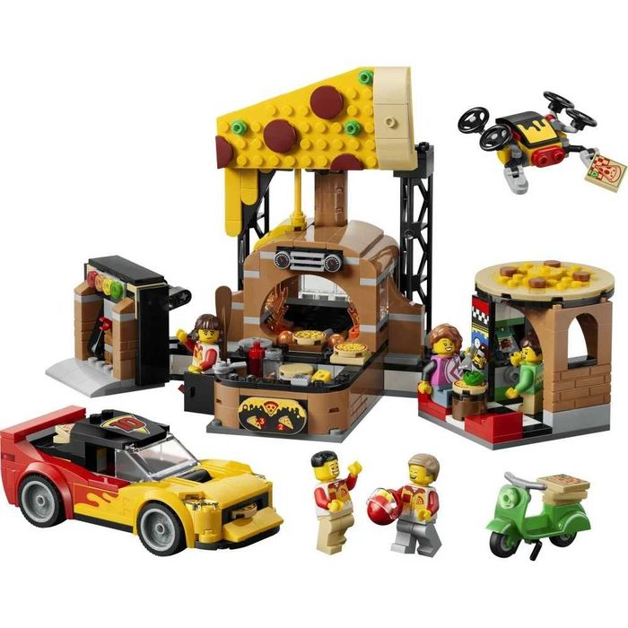 Klocki Lego City 60496 Dostawa pizzy z pojazdami