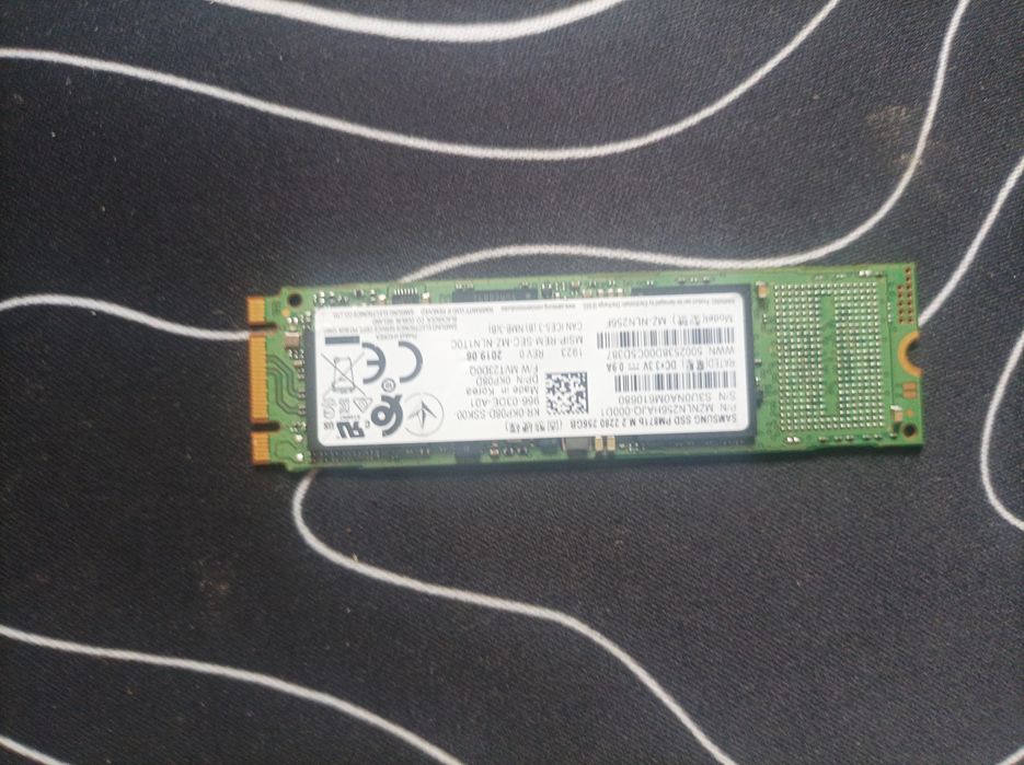 SSD m2 sata 256 gb samsung