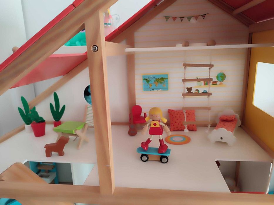 Casa de Bonecas XXL em madeira