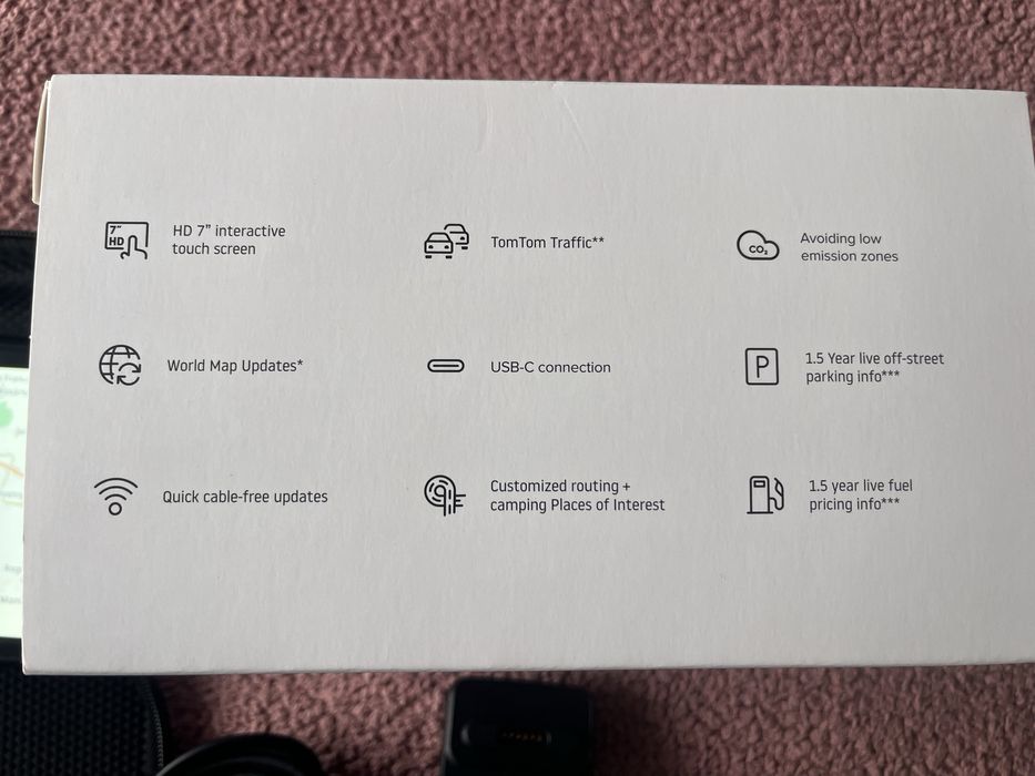 GPS Tom Tom GO Exclusive 7 - (preparado para Autocarvanas)