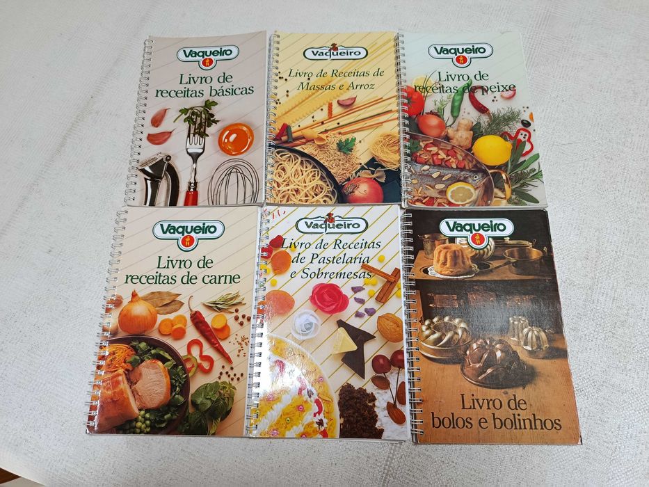 Conjunto 6 Livros de Receitas Vaqueiro