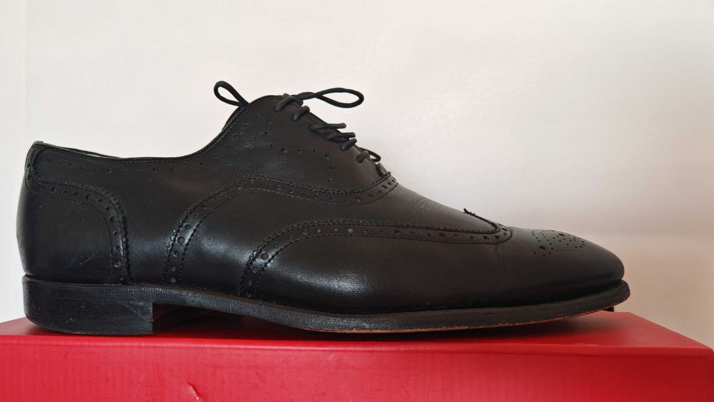 Туфли броги Oliver Grey з натуральної шкіри Hand made
