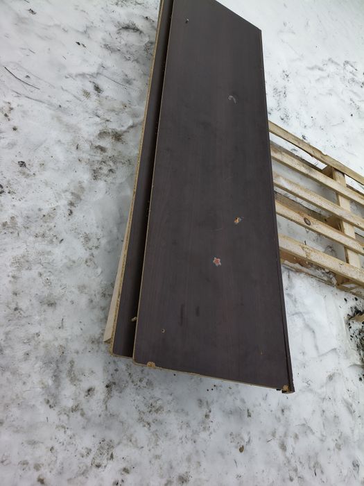 Parapet zewnętrzny/wewnętrzny brąz imitacja drewna