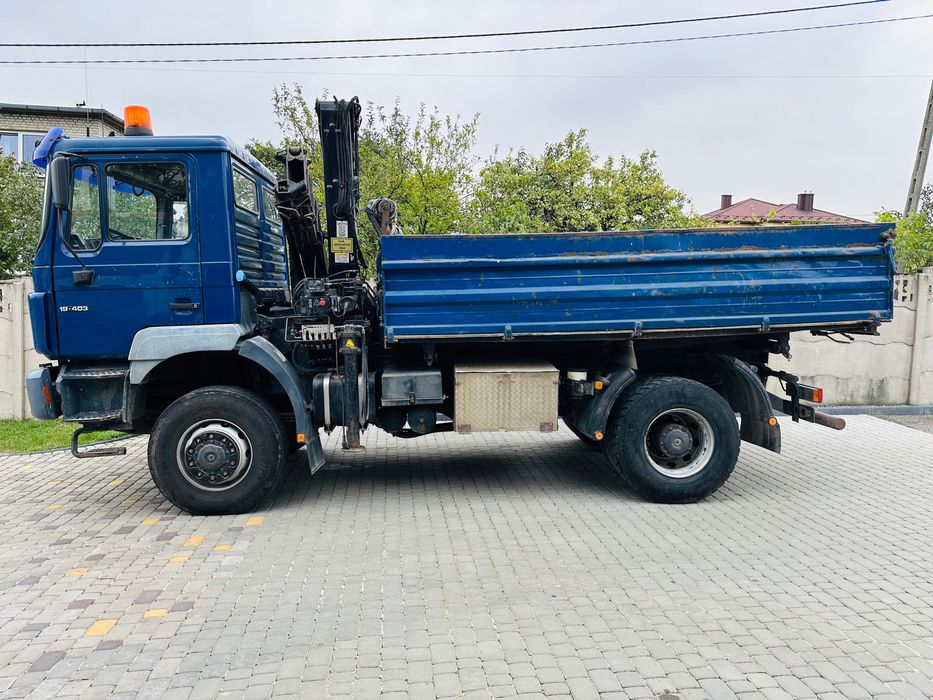 Usługi wywrotkami kiper 3 strony transport hds